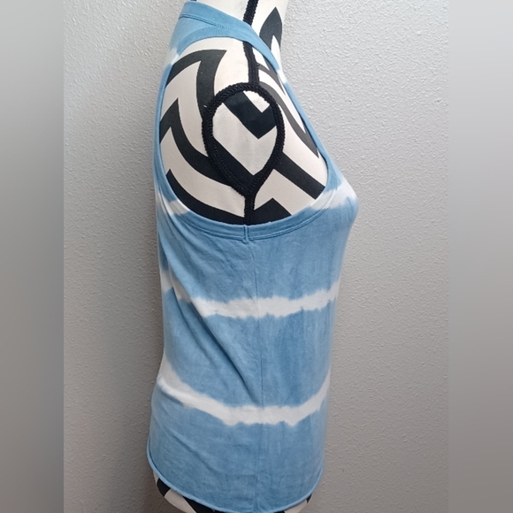 WSLY 100% Cotton Tie Dye Boho Tank Top - Picture 6 of 14